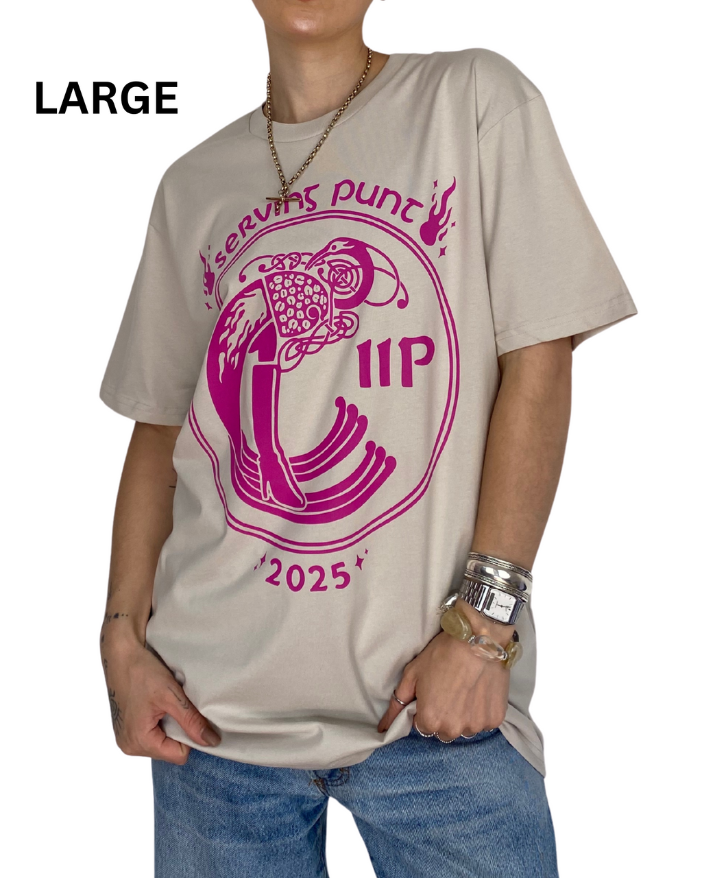 SERVING PUNT T-SHIRT