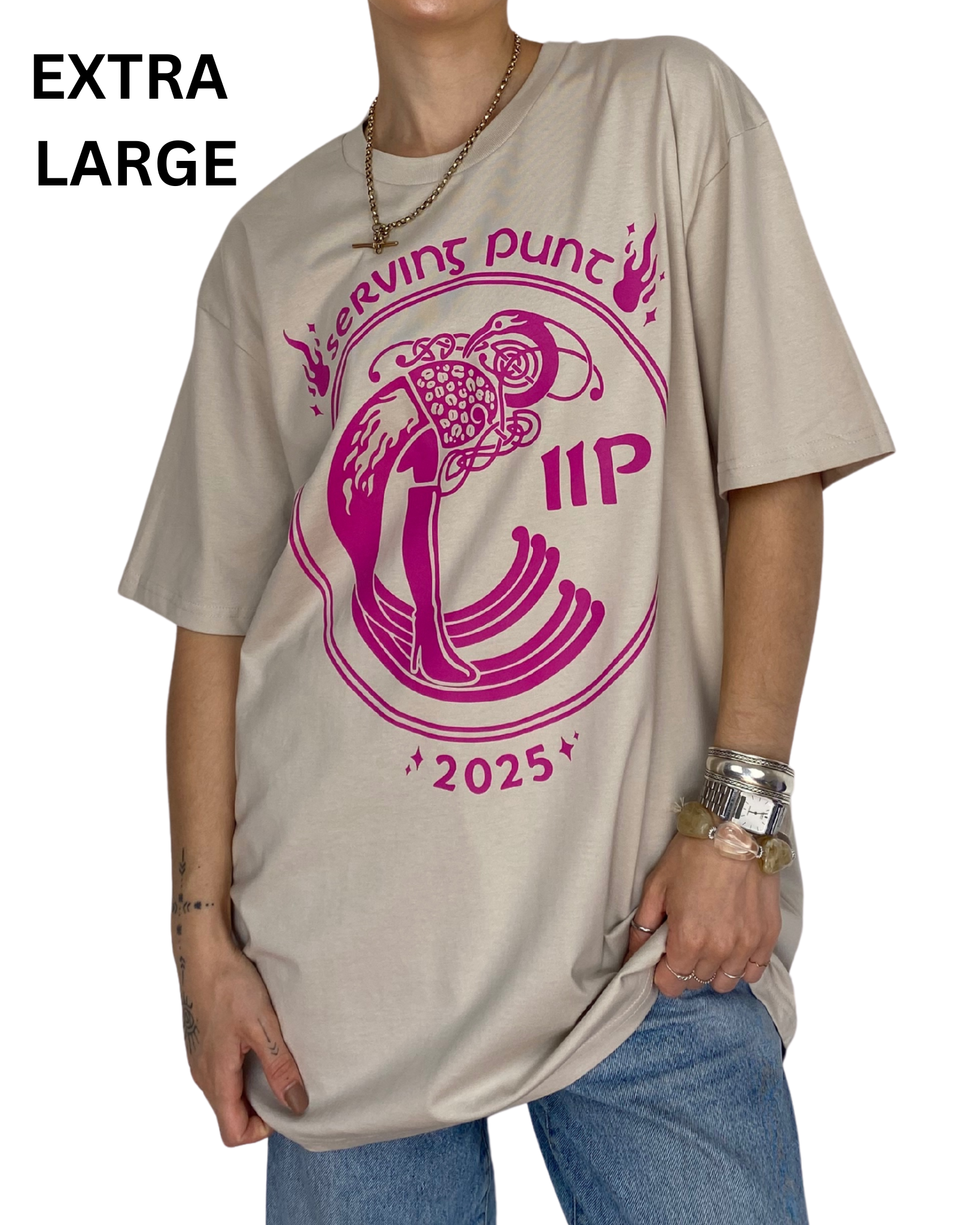 SERVING PUNT T-SHIRT