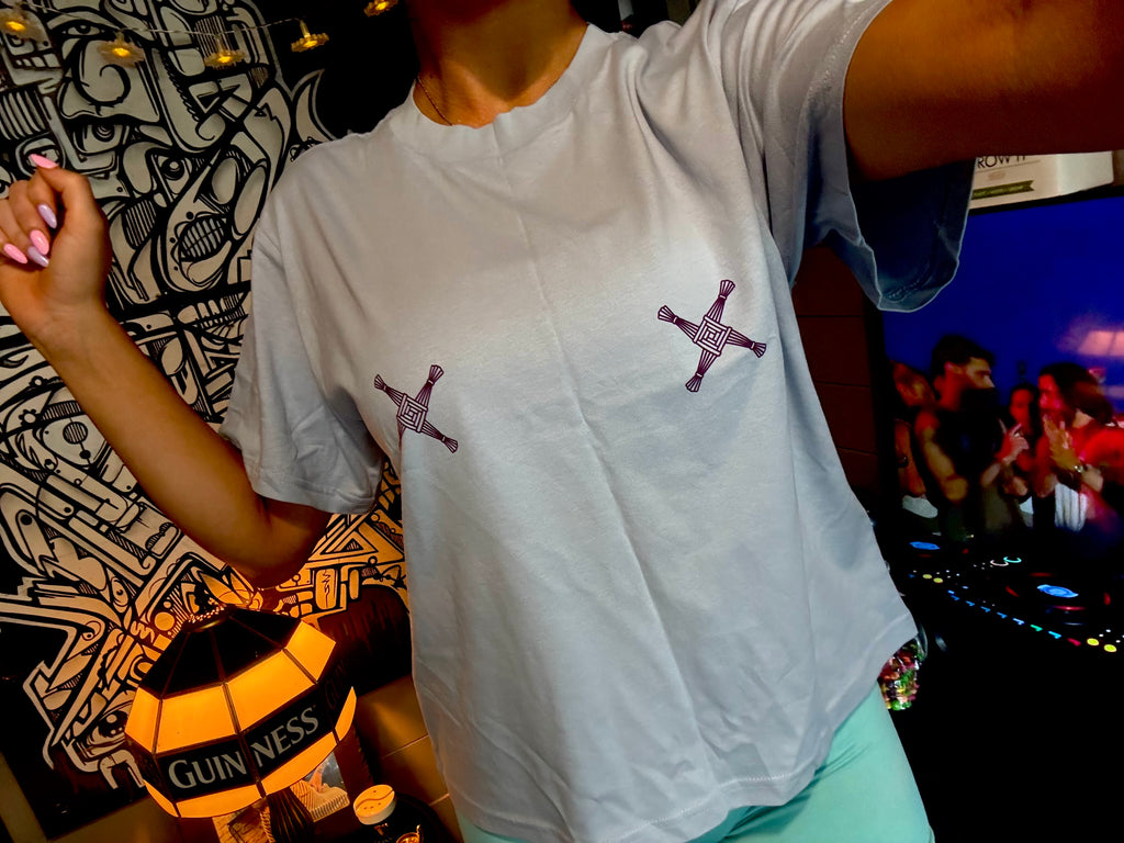 ST BRIDGET CROPPED TEE