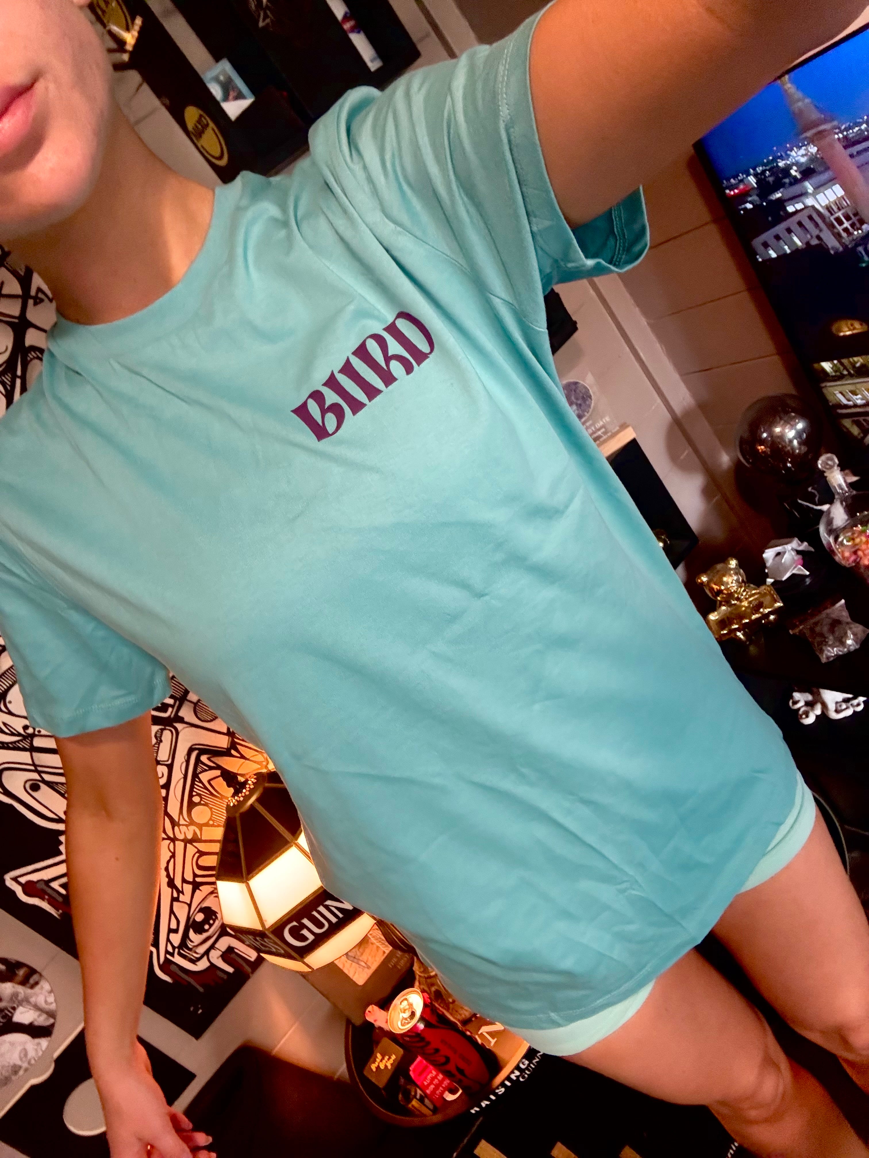 TURQUOISE HOLY SHOW TEE