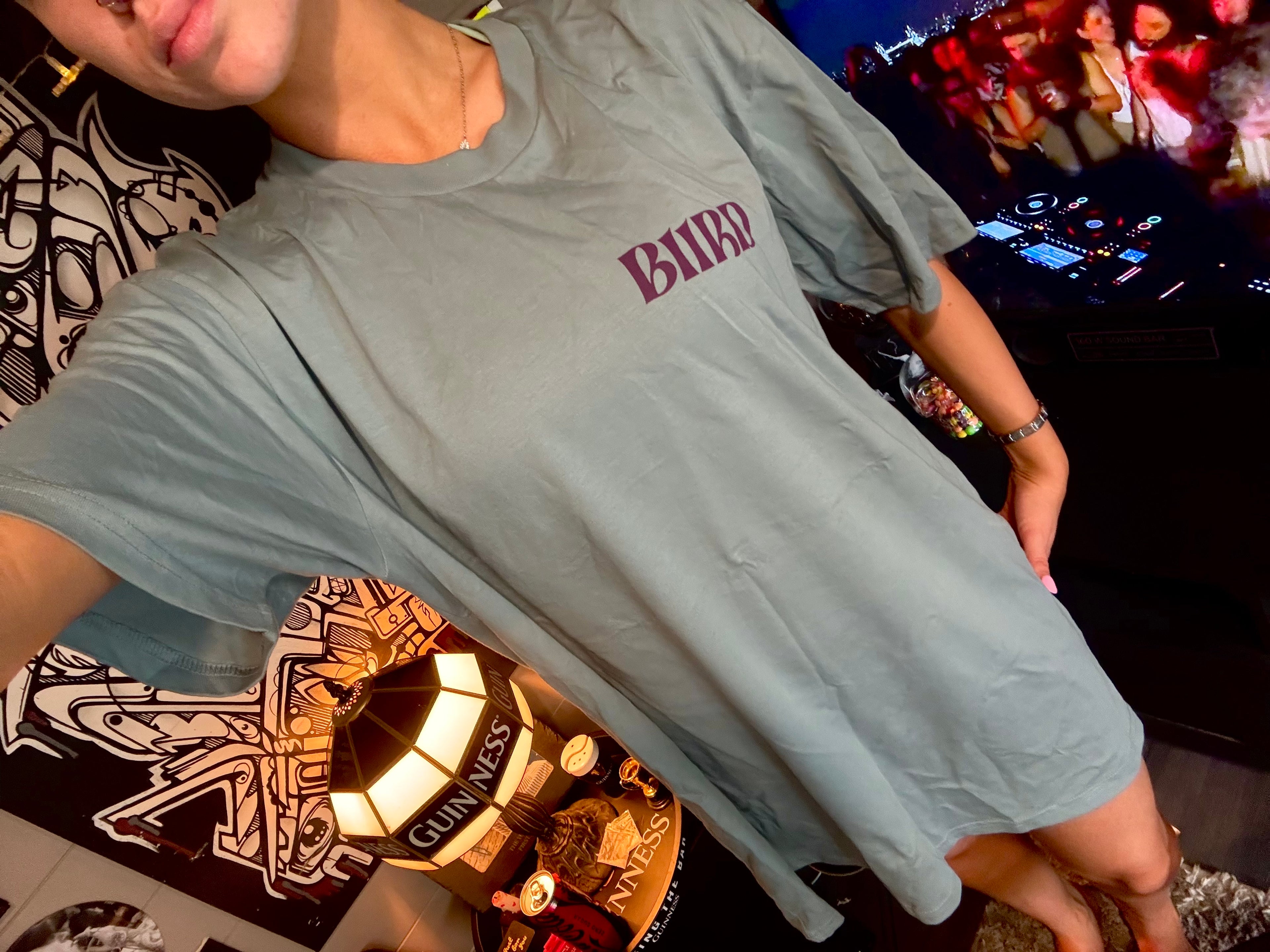 BLUE HOLY SHOW TEE